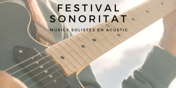 Imatge cartell festival de música Sonoritat